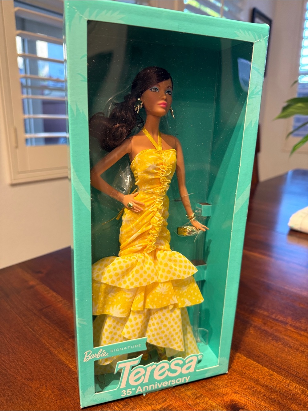 Barbie Signature 35th Anniversary Teresa Doll New in Box Brunette Doll